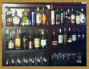 Full-stocked bar